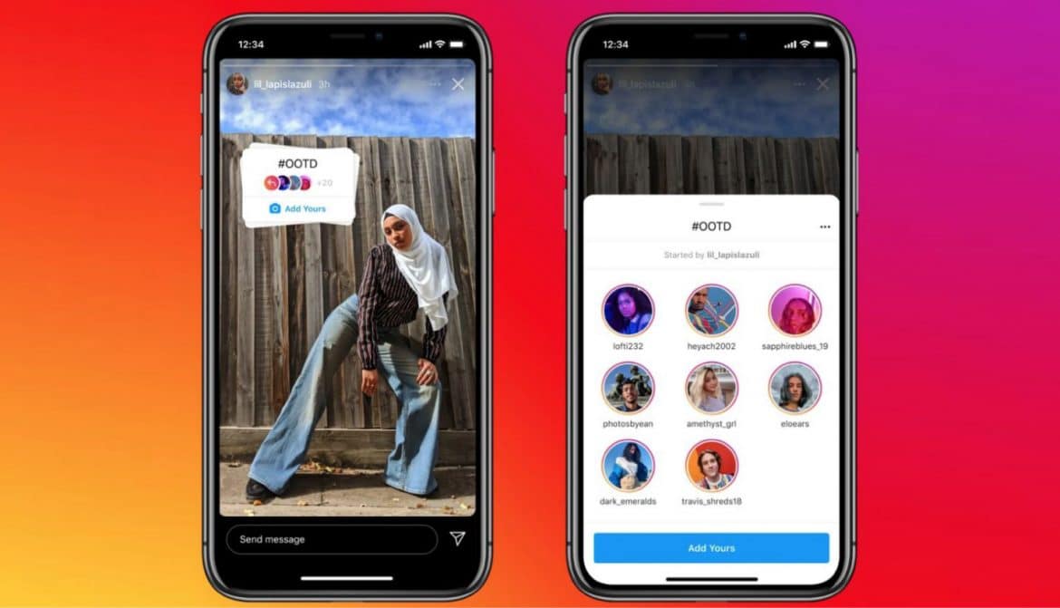 Instagram 提供 “添加你的Sticker” 能自定內容，正在日本測試中